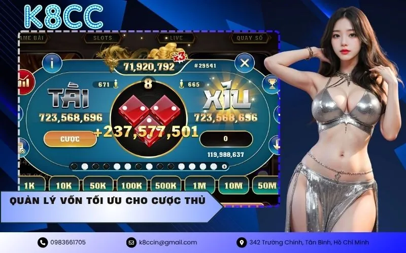 quản lý vốn tối ưu cho cược thủ